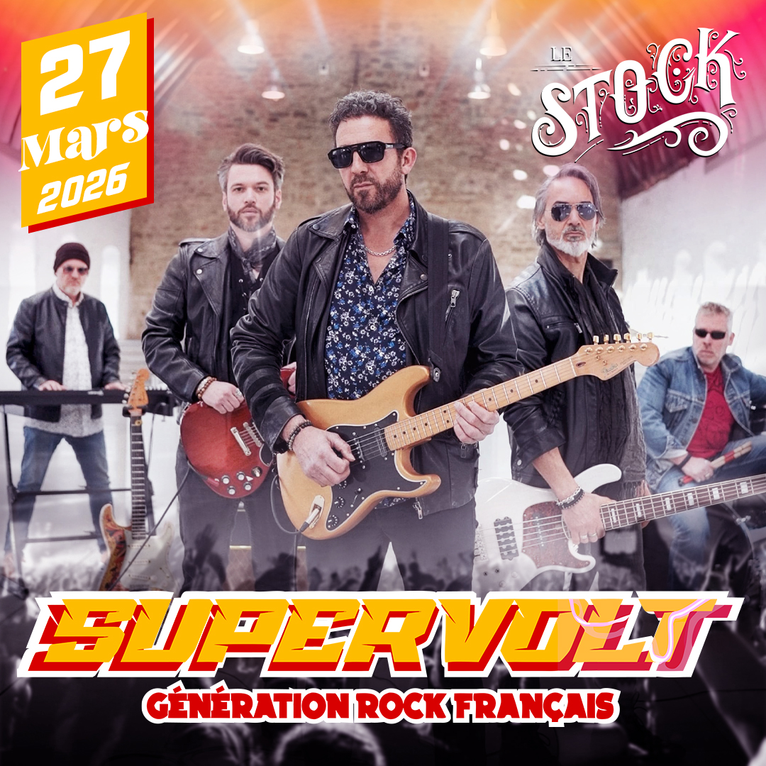 SUPERVOLT Cover Rock français