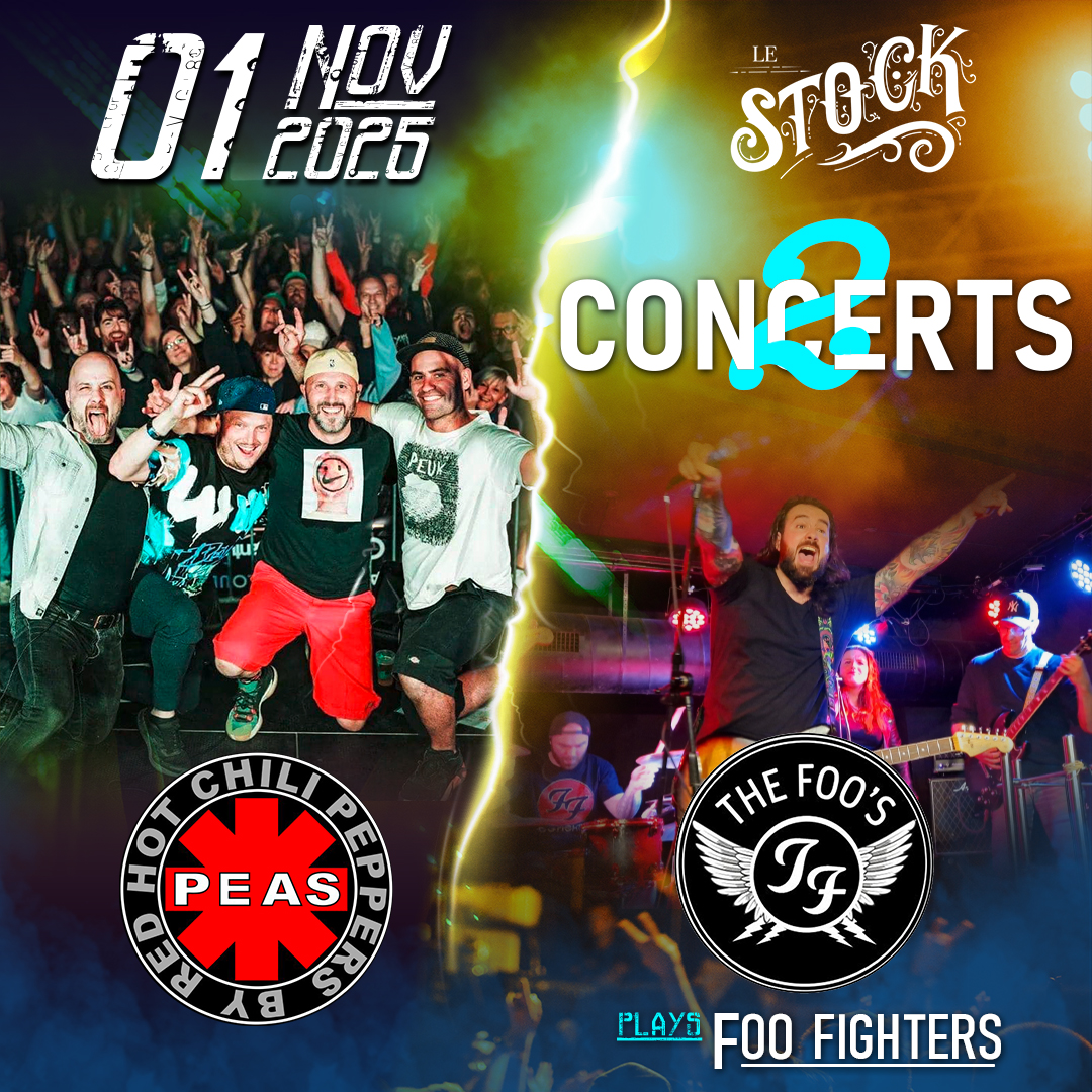 The Foo’s plays Foo Fighters et PEAS plays Red Hot Chili Peppers