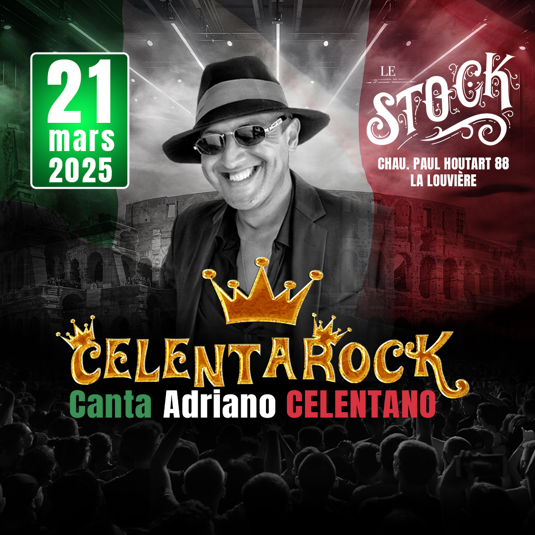 CELENTAROCK (IT) canta Adriano CELENTANO Le 21 mars 2025